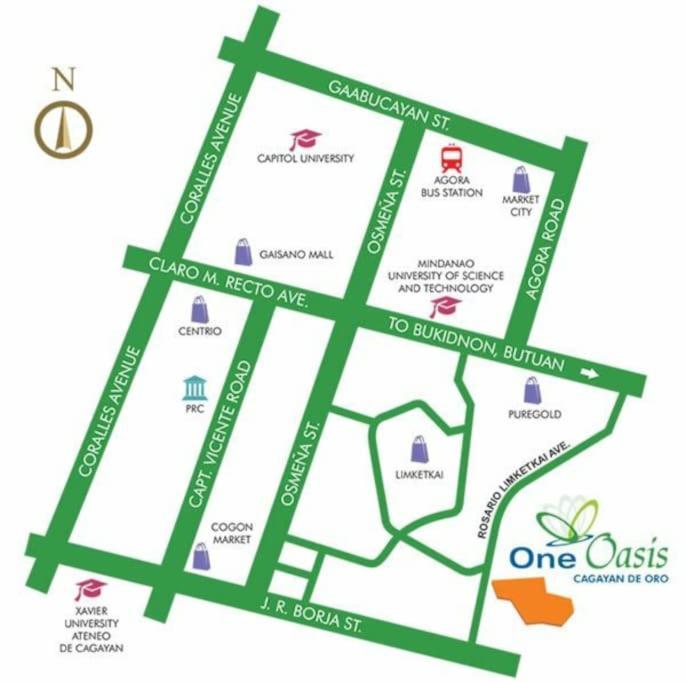S&K One Oasis 2Br Condo Unit 2506 Cagayan de Oro Exteriör bild